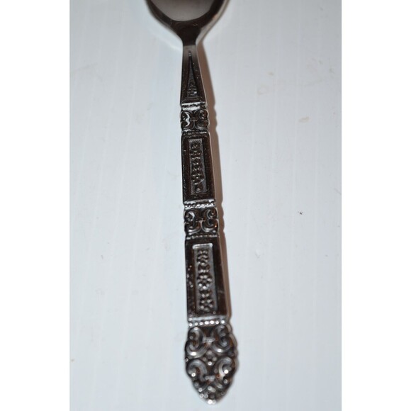 Oneida CORONATION Sugar Shell Spoon Stainless Steel Black Accent replacement - Picture 5 of 8